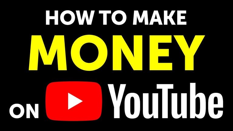 How to Earn Money From YouTube