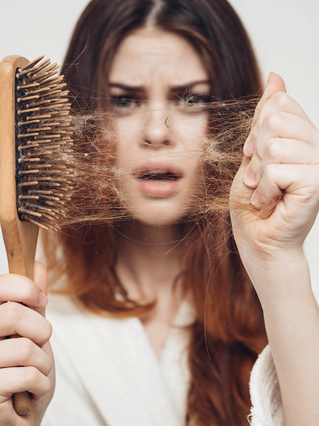 Hair-fall-due-to-Thyroid-in-Hindi