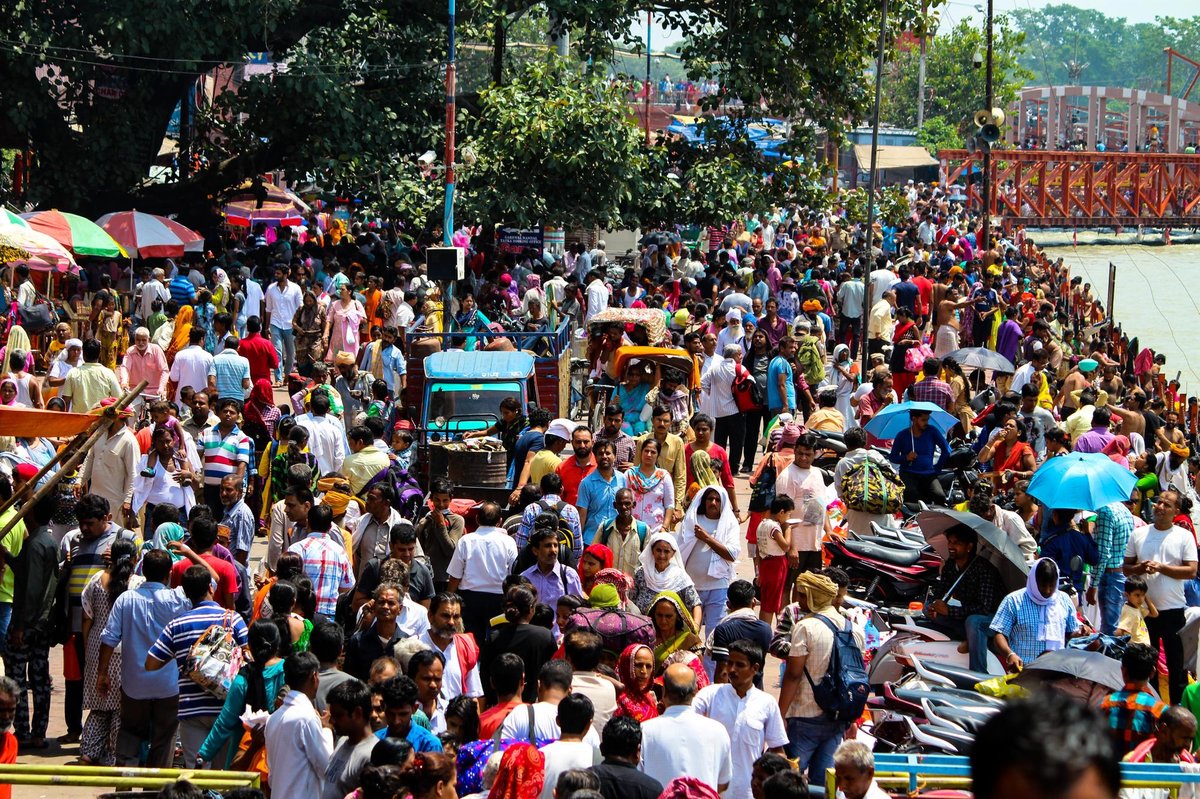 What will be the total population of India 2022?