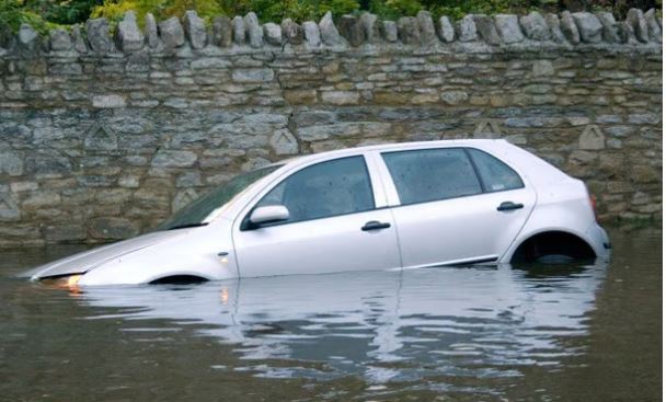 Car Insurance Will you get insurance if the car gets submerged in rainwater