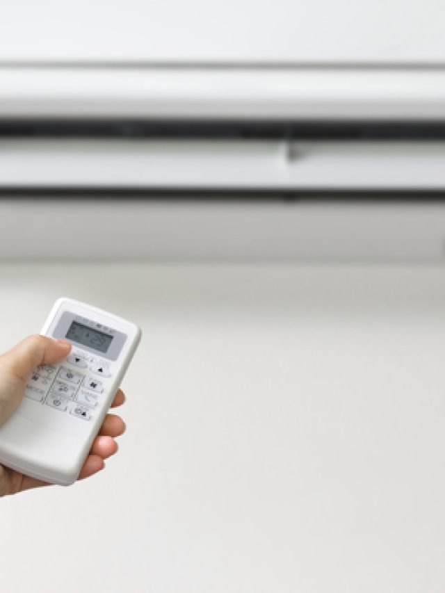 Remote control of the air conditioner