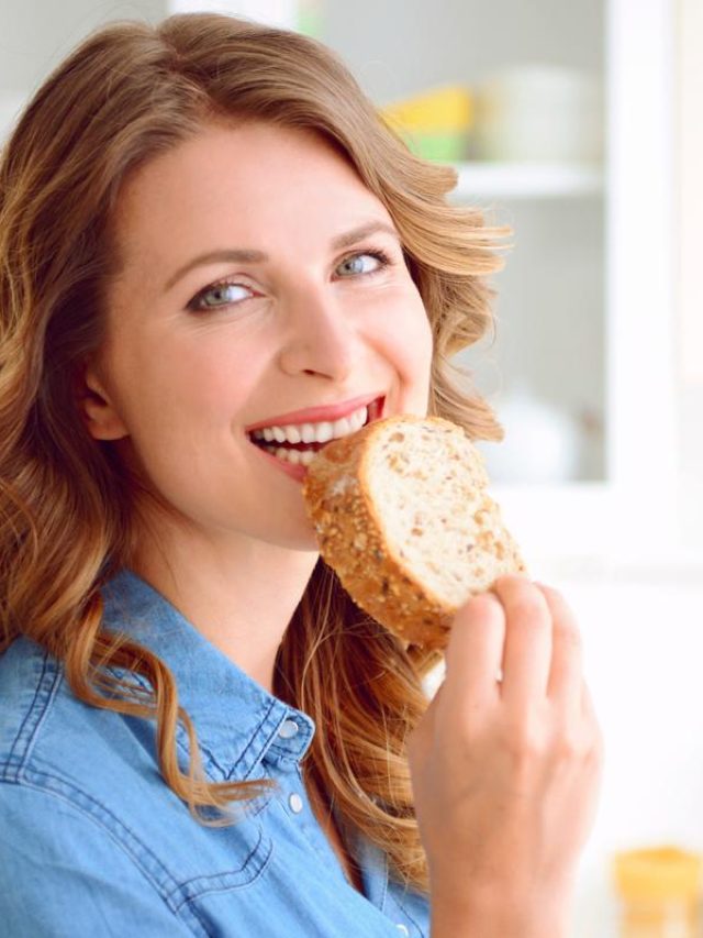 woman-eating-bread