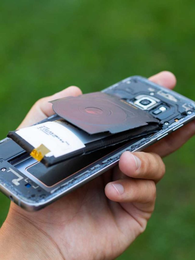 Gezwollen GSM batterij_0