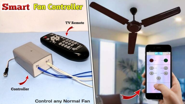 Normal Fan into Remote Control Fan
