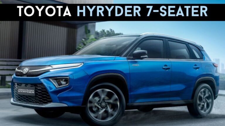 Toyota Hyryder 7 Seater