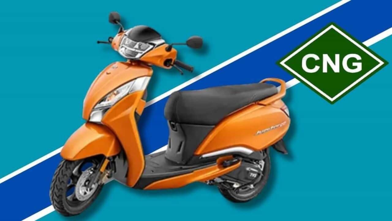 tvs jupiter cng scooter