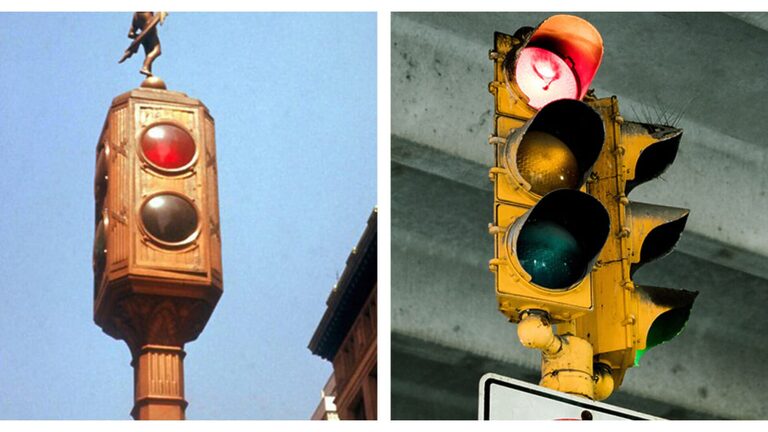 First Traffic Signal